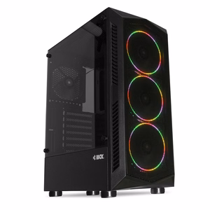 I-BOX LUPUS 27 Midi Tower ATX tietokonerunko