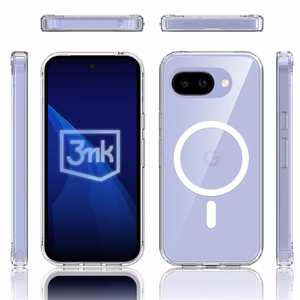 3mk Armor MagCase Google Pixel 10A:lle - läpinäkyvä