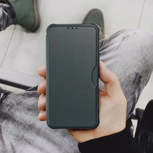 Razor Book -suojakuori Samsung Galaxy A57 5G tummanvihreä