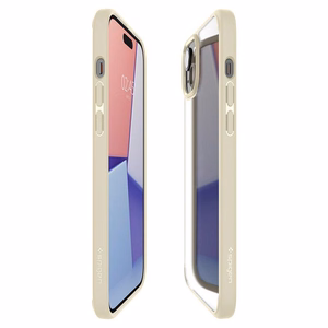 Spigen Ultra Hybrid iPhone 15 Plus Suojakuori - Beige