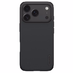 Nillkin Super Frosted Shield Pro Magneettinen Suojakuori iPhone 17 Pro:lle - Musta