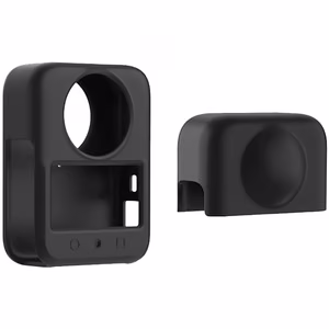 PULUZ silikoninen linssin suojakansi DJI Osmo 360:lle (musta)