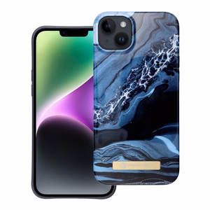 Suojakuori iPhone 14 PLUS:lle Forcell F-Protect Mirage yhteensopiva MagSafe ocean marble