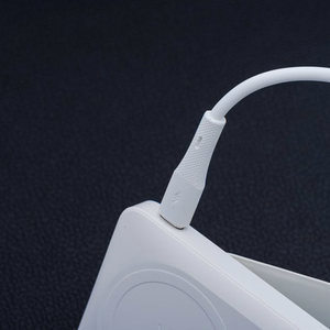 Kaapeli USB A - Lightning Forcell F-Energy 2,4A 12W Silikoninen 1 m C343 valkoinen