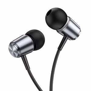 Wired In-Ear Headphones Jack 3.5mm Hoco M108 Gray
