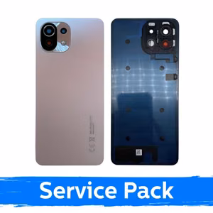Back Cover Compatible With Xiaomi Mi 11 Lite 4G (Lite 5G / Lite 5G NE) / Peach Pink / (Service Pack)