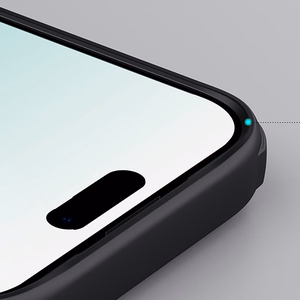 Nillkin Super Frosted Shield Pro MagSafe-yhteensopiva suojakuori iPhone 17 Pro:lle - läpinäkyvä musta