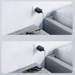 Joyroom JR-TCF23 verkkolaturi USB-C 25W SFC / PPS / PD - musta + USB-C / USB-C kaapeli 1m