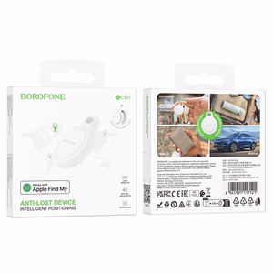 Borofone BC101 paikannuslaite valkoinen