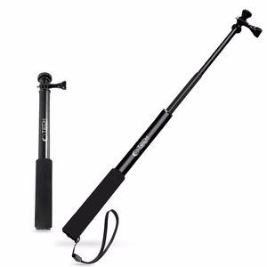 Tech-Protect GA100 Monopodi ja selfiekepit GoPro / DJI:lle - Musta