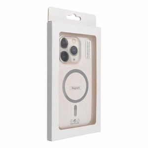 Drop Glue Colorful Ring Mag Cover -suojakuori Samsung A37:lle, MagSafe-yhteensopiva, harmaa