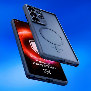 3mk Satin Armor MagCase Samsung Galaxy S25 Ultralle - läpinäkyvä