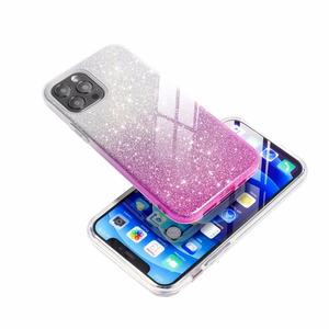 SHINING suojakuori IPHONE 17 Pro Max läpinäkyvä pinkki