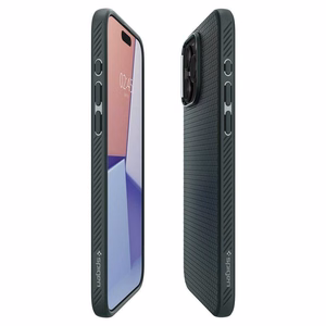 Spigen Liquid Air Suojakuori iPhone 16 Pro Max:lle - vihreä