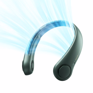 Jisulife Life3 kannettava USB-niskatuuletin, vihreä