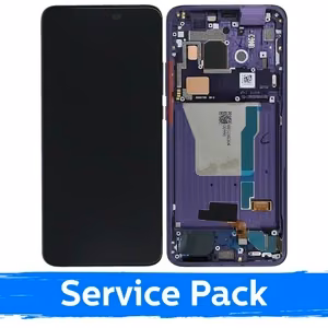 LCD-näyttö, yhteensopiva Xiaomi Poco F2 Pro kanssa, kehyksellä / Electric Purple / (Service Pack)