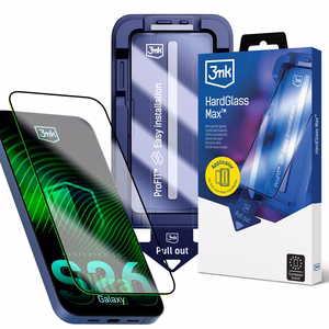 3mk HardGlass Max tempered glass for Samsung Galaxy S26 Ultra