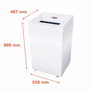 HSM Pure 630 – paperisilppuri, suikaleleikkaava, 3,9 mm, 130 l (2360111)