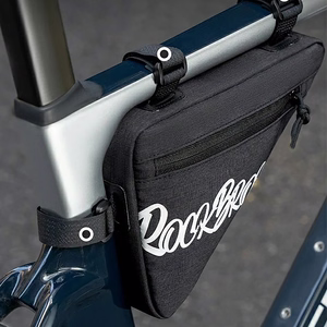 Rockbros G001 Flash Journey kolmionmuotoinen 0,8 l runkolaukku – musta