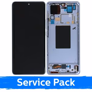 LCD Näyttö yhteensopiva Xiaomi 12 Pro (12s Pro) kehyksellä / sininen / (Service Pack)