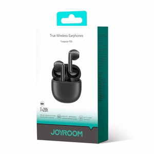 Joyroom JR-FB1 Funpods Bluetooth 6.0 In-Ear TWS Langattomat Kuulokkeet - Musta