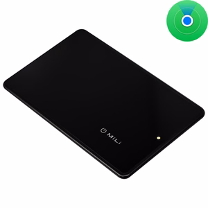 MiLi MiCard HD-P16-C Bluetooth-paikannin Apple Find My -verkkoon, musta