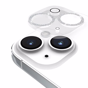Case-Mate Sparkle Lens Protector tempered-glass camera-lens protector for iPhone 15 / 15 Plus, Twinkle pattern