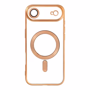 Suojakuori iPhone 17 AIR:lle Electro Mag Cover yhteensopiva MagSafen kanssa kultainen
