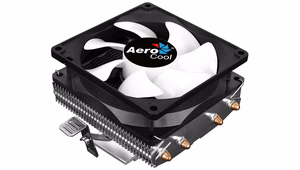 Aerocool Air Frost 4 prosessorijäähdytin 9 cm musta