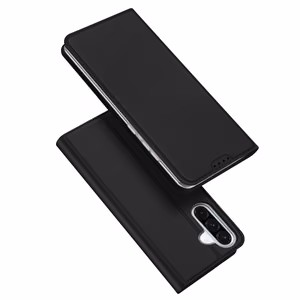 Dux Ducis Skin Pro Suojakuori Samsung Galaxy A36 5G / A56 5G:lle kielekkeella ja korttilokerolla - musta