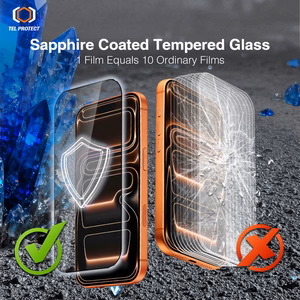 Tel Protect 10X HD DLC Diamond Coating Karkaistu Lasi iPhone 16 Pro Max