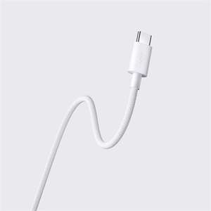 Xiaomi 3A punos USB-C – USB-C kaapeli (1m), valkoinen