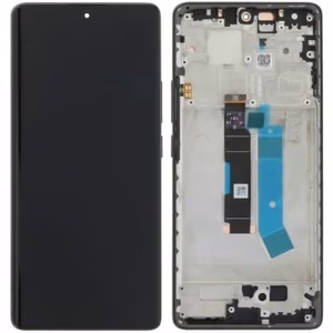 LCD-näyttö Xiaomi Redmi Note 14 Pro 4G kosketusnäytöllä ja kehyksellä musta OLED
