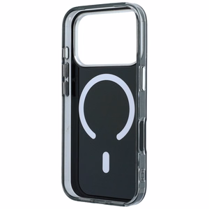 Mercedes Double Layer Iconic Logo -suojakuori laitteelle iPhone 18 Pro Max / 17 Pro Max, MagSafe-yhteensopiva – musta