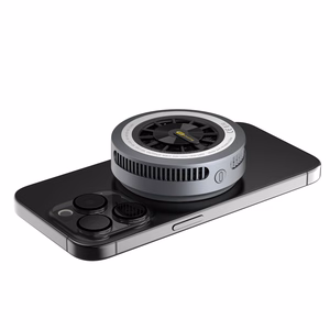 Blavec BHC-05 Qi2.2 25W -autopidike magneettisesti irrotettava induktiolatauksella ja aktiivisella jäähdytyksellä tuuletusritilään (BHC05-MWIB), musta