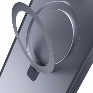 3mk Smoke Case Mag&Stand Apple iPhone 16E:lle - musta