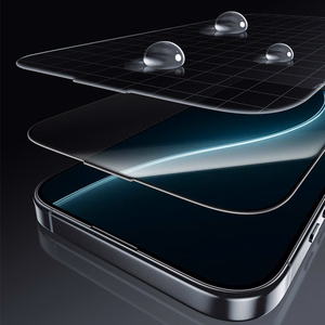 Benks Karkaistu lasi Glass Warrior HD iPhone 17 Pro Max:lle musta
