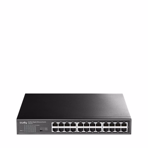 Cudy GS1024 network switch Unmanaged Gigabit Ethernet (10/100/1000) Black