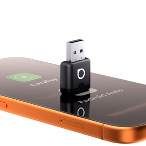 Ottocast Mini Aura CA530-T langaton Apple CarPlay/Android Auto -sovitin, musta