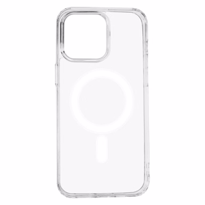 Anti Shock 1,5 mm Mag suojakuori iPhone 15 Pro Max 6,7:lle läpinäkyvä iso reikä