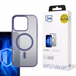 3mk Frosty MagCase Purple Suojakuori Apple iPhone 15 Pro:lle - violetti