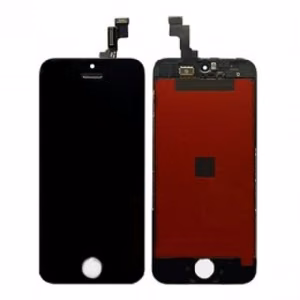 LCD-näyttö iPhone SE/5S kosketusnäytöllä musta ESR HQ