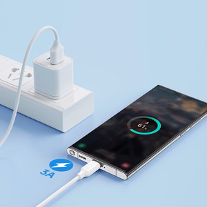 Joyroom Long-Lasting Series A9 USB-A / USB-C 3A kaapeli 2m - valkoinen