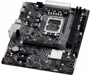 ASROCK Intel B760 Express LGA1700 Micro-ATX Memory DDR5 Memory slots 2 2xPCI-Express 3.0 1x 1xPCI-Express 4.0 16x 3xM.2 2xHDMI 2xUSB 2.0 4xUSB 3.2 1xRJ45 3xAudio port B760M-H2/M.2 (Mainboard)