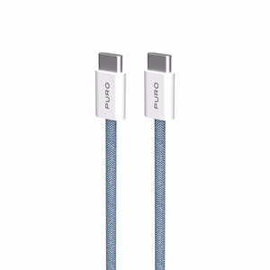 Puro Fabrik 60W USB-C - USB-C Kaapeli 1,5m - sininen