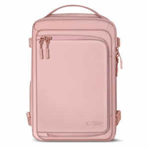 Tech-Protect Defender S50 reppu Ryanair & Wizz Air 20L kannettava tietokone - vaaleanpunainen
