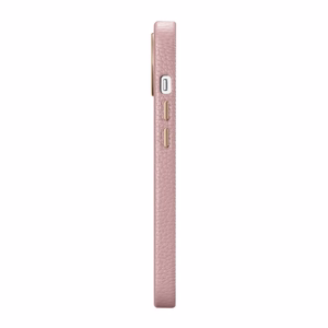 iCarer Litchi Premium Nahkakotelo iPhone 14 Plus Magneettinen nahkakotelo MagSafe Pink (WMI14220711-PK)