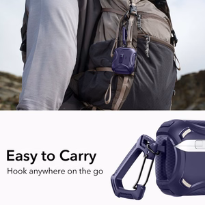 ESR Cyber ​​FlickLock MagSafe Case for AirPods Pro 3 - Purple