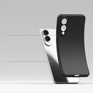 Ringke Onyx Suojakuori Samsung Galaxy S25 Edge:lle - musta