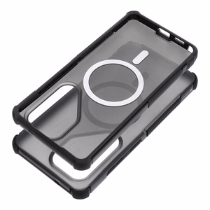 Case for Samsung A37 Forcell F-Protect BumperX Premium compatible with MagSafe black